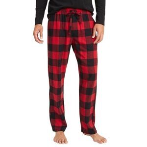 Old Navy Mens Matching Fam Red Buffalo Plaid Flannel Pajama Pants Large NWOT